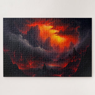 Das Tal des Todes - Fantasiekunst Puzzle