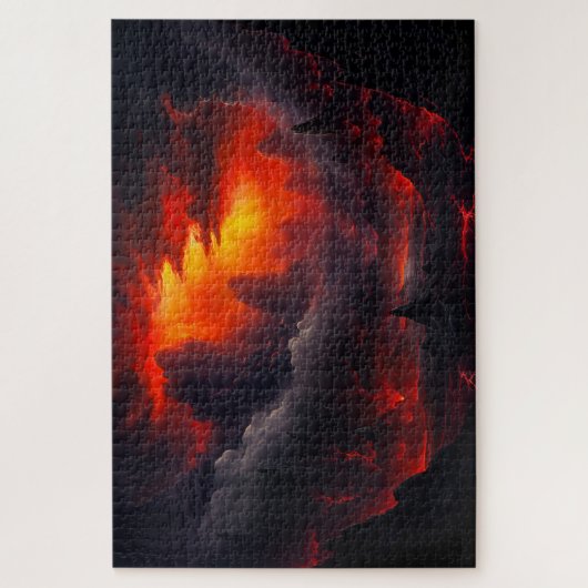 Das Tal des Todes - Fantasiekunst Puzzle (Vertikal)