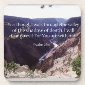 Das Tal im Schatten des Todes Getränkeuntersetzer (Vorderseite)