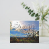 DAS TAL ITHACA, DIE Postkarte NEW YORK (Stehend Vorderseite)