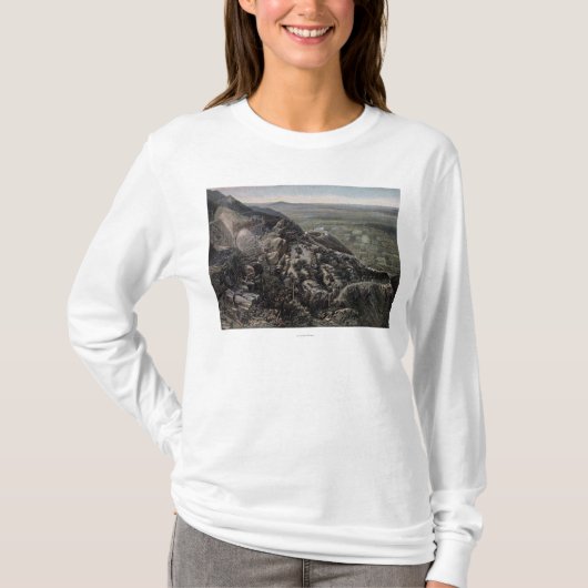 Das Tal vom Mountain View T-Shirt (Vorderseite)