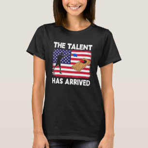 Das Talent hat das Bean-Tag-Cor des Cornhole-Teams T-Shirt