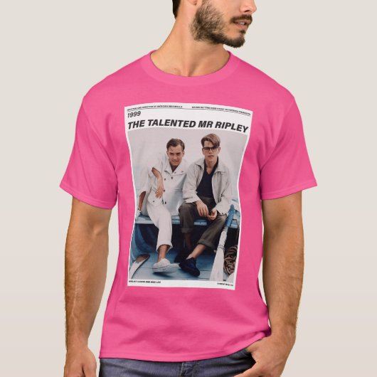 Das talentierte Mr. Ripley Movie Poster T-Shirt (Vorderseite)