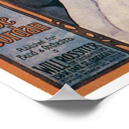 Das Tango-Poster Poster (Ecke)