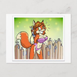 Das Tankmodell Vixen Postkarte