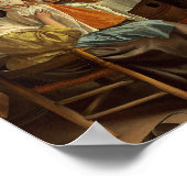 Das tanzende Gemäldeposter Poster (Ecke)