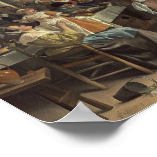 Das tanzende Paar Poster (Ecke)