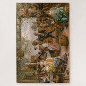 Das tanzende Paar von Jan Steen Puzzle (Vertikal)