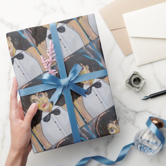 Das Tänzer Gemälde von Alfred Fox Geschenkpapier (Schenken)