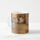 Das Tanzfoyer in der Oper von Edgar Degas Kaffeetasse (Vorderseite Links)