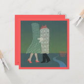 Das Tanzhaus Karte (Vorderseite/Rückseite Beispiel)