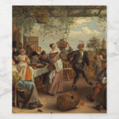 Das Tanzkaffee Weinetikett (Einzelnes Label)