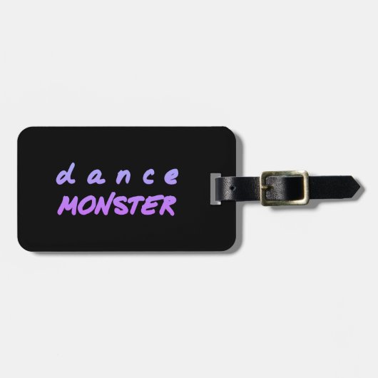 Das Tanzmonster Gepäckanhänger (Vorderseite horizontal)