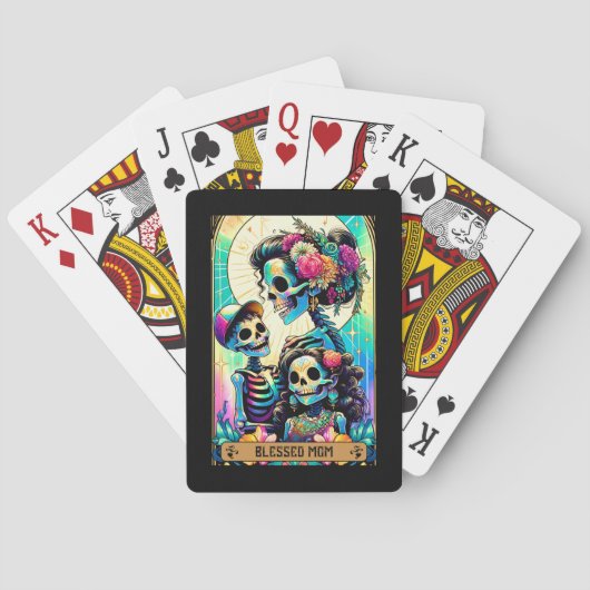 Das Tarot der gesegneten Mama Spielkarten (Rückseite)