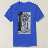 Das Tarot der Hohepriesterin des großen Arkana-Ver T-Shirt (Design vorne)