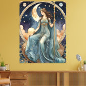 das Tarot der Hohepriesterin Leinwanddruck (Insitu (Wohnzimmer))