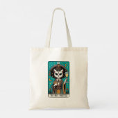 Das Tarot der Hohepriesterin-Tasche Tragetasche (Rückseite)