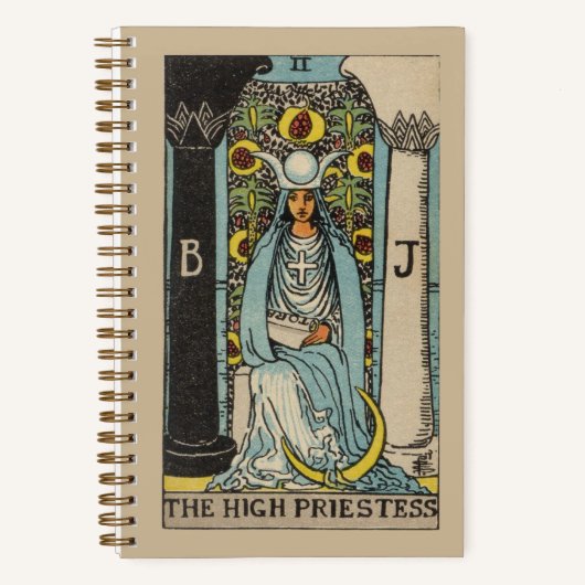 Das Tarot der Hohepriestess Notizblock (Vorderseite)
