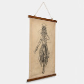 Das Tarot der Magier Wandteppich Mit Holzrahmen (Gewinkelt)