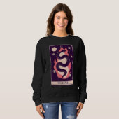Das Tarot der Schlangenflamme Sweatshirt (Vorne ganz)