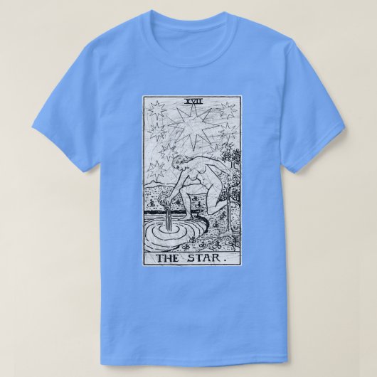 Das Tarot des großen Arkana, das den okkulten Char T-Shirt (Design vorne)