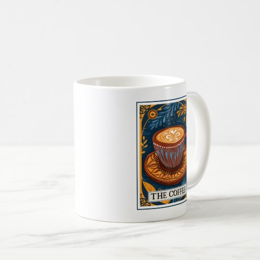 Das Tarot des Kaffees Kaffeetasse (VorderseiteRechts)
