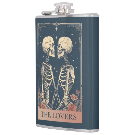 Das Tarot Lovers Flachmann (Links)