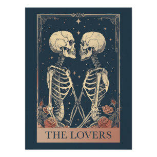 Das Tarot Lovers Poster