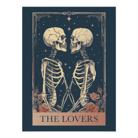 Das Tarot Lovers Poster (Vorderseite)
