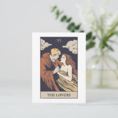 Das Tarot Lovers Postkarte (Stehend Vorderseite)