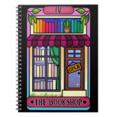 Das Tarot-Notebook des Buchladens Notizblock (Vorderseite)