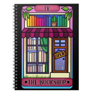 Das Tarot-Notebook des Buchladens Notizblock