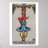 Das Tarot-Poster "Hanged Man" Poster (Vorne)