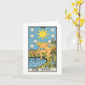 Das Tarot Star - Rider Waite Smith Karte (Gelbe Blume)