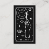 das Tarot Visitenkarte (Vorderseite)