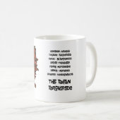 Das Tartan-Tardigrad Kaffeetasse (VorderseiteRechts)