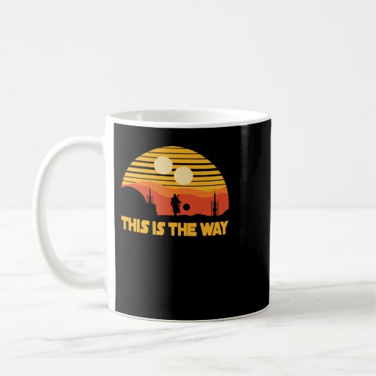 das Tatooine Clone War Classic T - Shirt Geschenk  Kaffeetasse (Links)