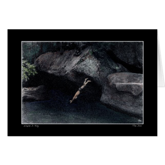 Das Tauchen (Vorderseite (Horizontal))