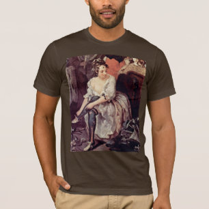 Das Taverne-Detail "durch Hogarth William T-Shirt