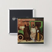 Das Taxi, c.1908-10 Button (Vorne & Hinten)