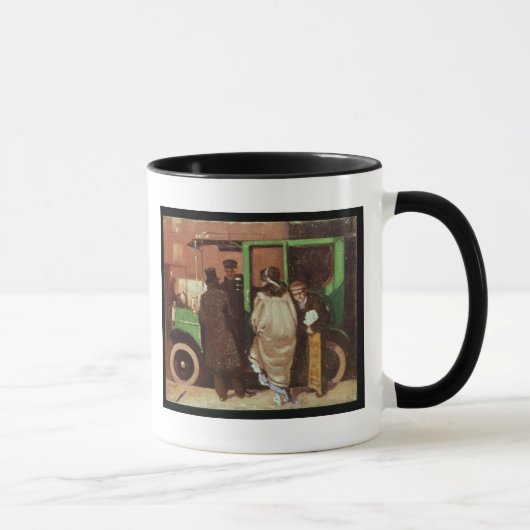 Das Taxi, c.1908-10 Tasse (Rechts)