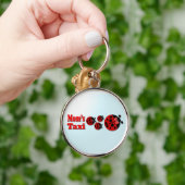 Das Taxi der Mama Schlüsselanhänger (Hand)