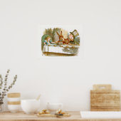 Das Tea-Party des Mad Hatter Poster (Küche)