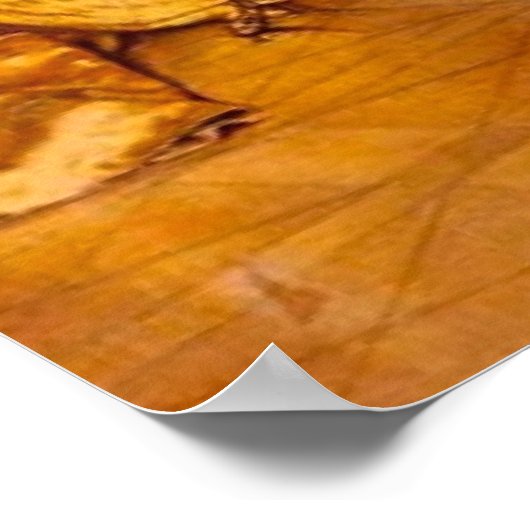 Das Tea-Party Poster (Ecke)