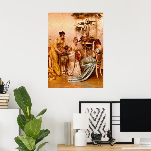 Das Tea-Party Poster (Heimbüro)