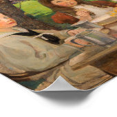 Das Tea-Party von Jessie Wilcox-Smith Poster (Ecke)