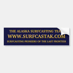 DAS TEAM ALASKAS SURFCASTING AUTOAUFKLEBER