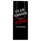 Das Team der G-Teams Geschenktüte Für Weinflaschen (Vorderseite)
