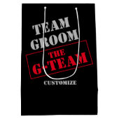 Das Team der G-Teams Mittlere Geschenktüte (Rückseite)