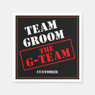Das Team der G-Teams Serviette